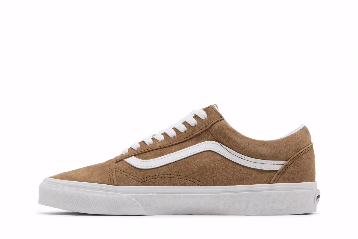 Vans Old Skool Pig Suede - Tobacco Brown, view 4