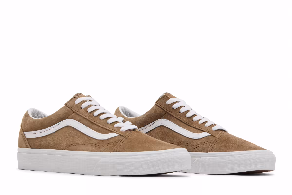 Vans Old Skool Pig Suede - Tobacco Brown, view 9