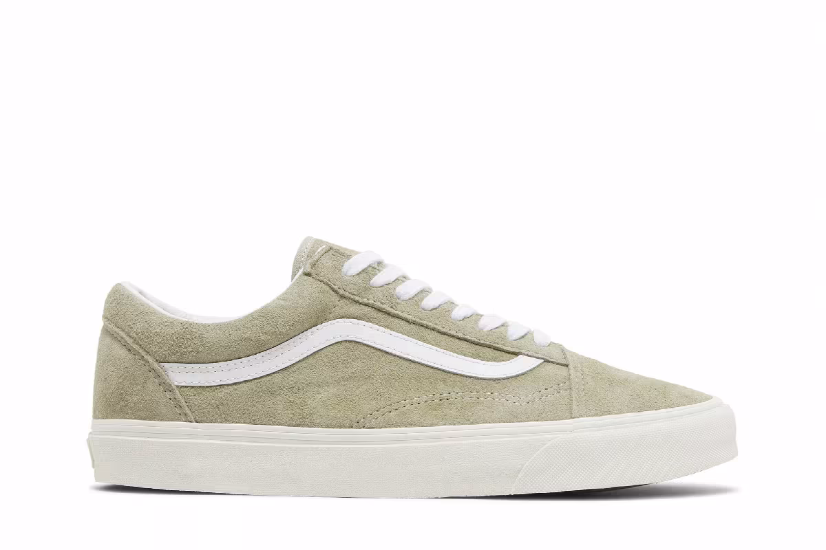 Vans Old Skool Pig Suede - Moss Grey, view 2