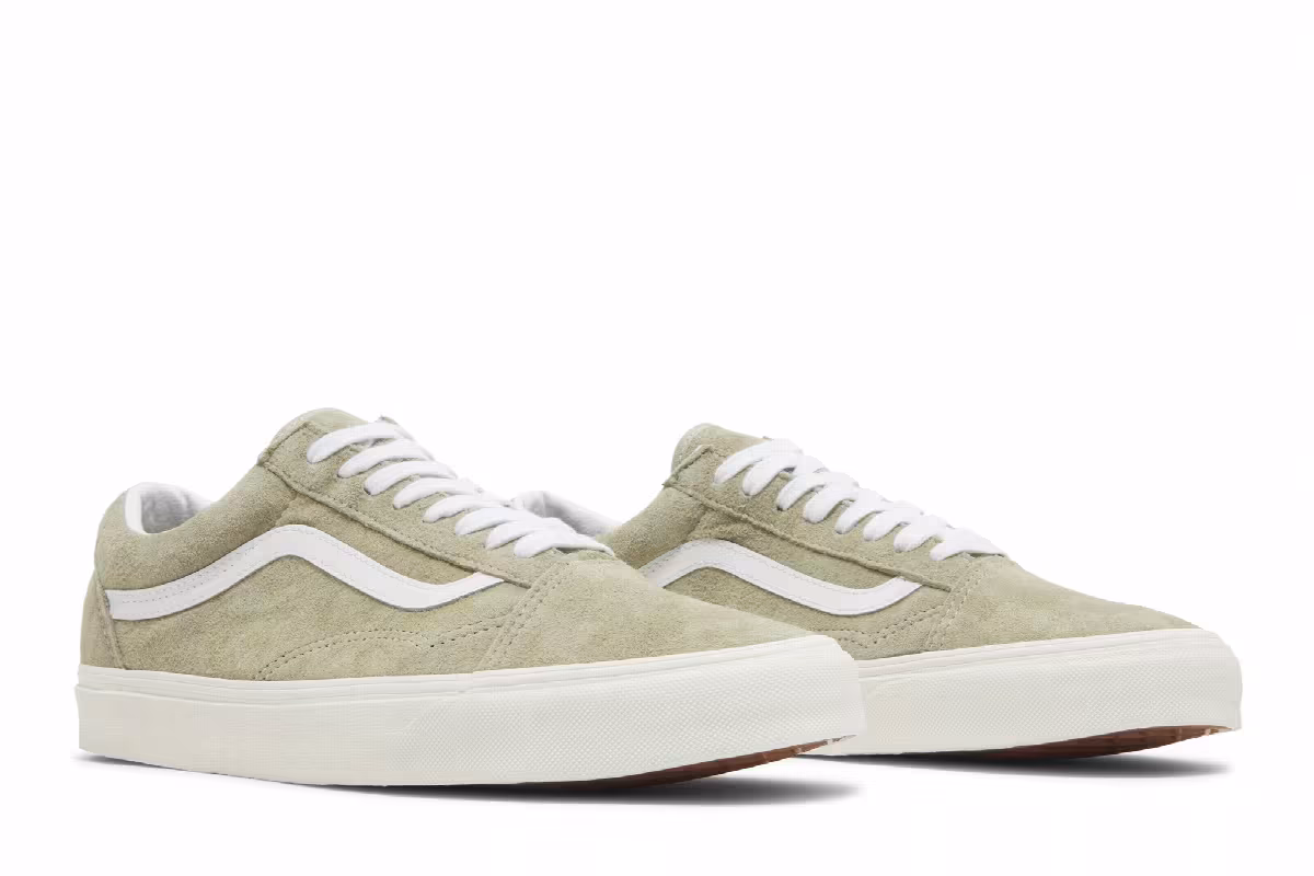 Vans Old Skool Pig Suede - Moss Grey, view 9