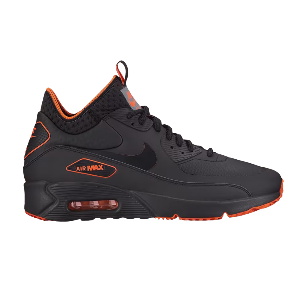 Nike Air Max 90 Ultra Mid Winter SE Black Total Crimson