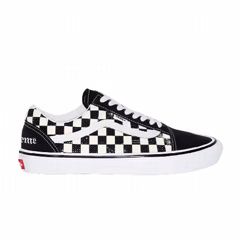 Supreme x Swarovski x Vans Skate Old Skool 'Black'