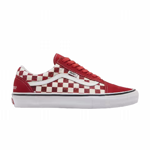 Supreme x Swarovski x Vans Skate Old Skool 'Red'