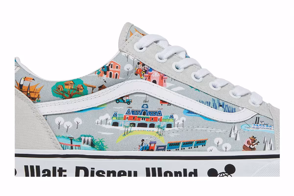 Disney x Vans Old Skool 50th Anniversary - Disney Park Map, view 3