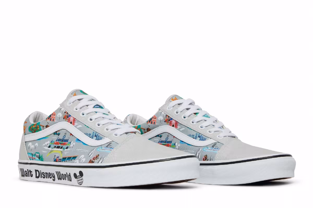 Disney x Vans Old Skool 50th Anniversary - Disney Park Map, view 9
