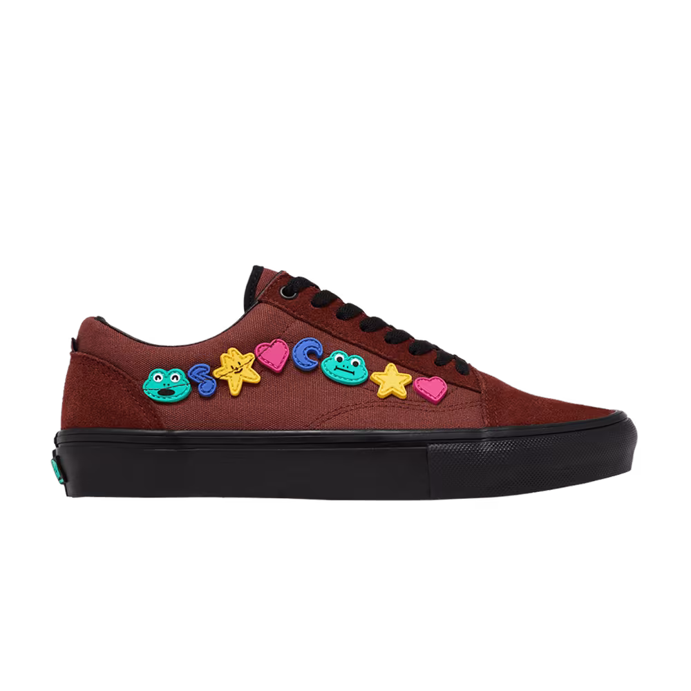 Frog Skateboards x Vans Skate Old Skool Brown