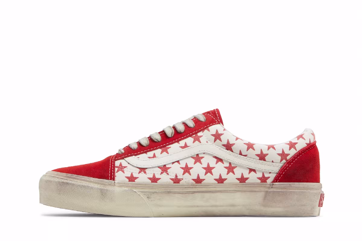 Bianca Chandôn x Vans Old Skool VLT LX Stressed Red, view 4