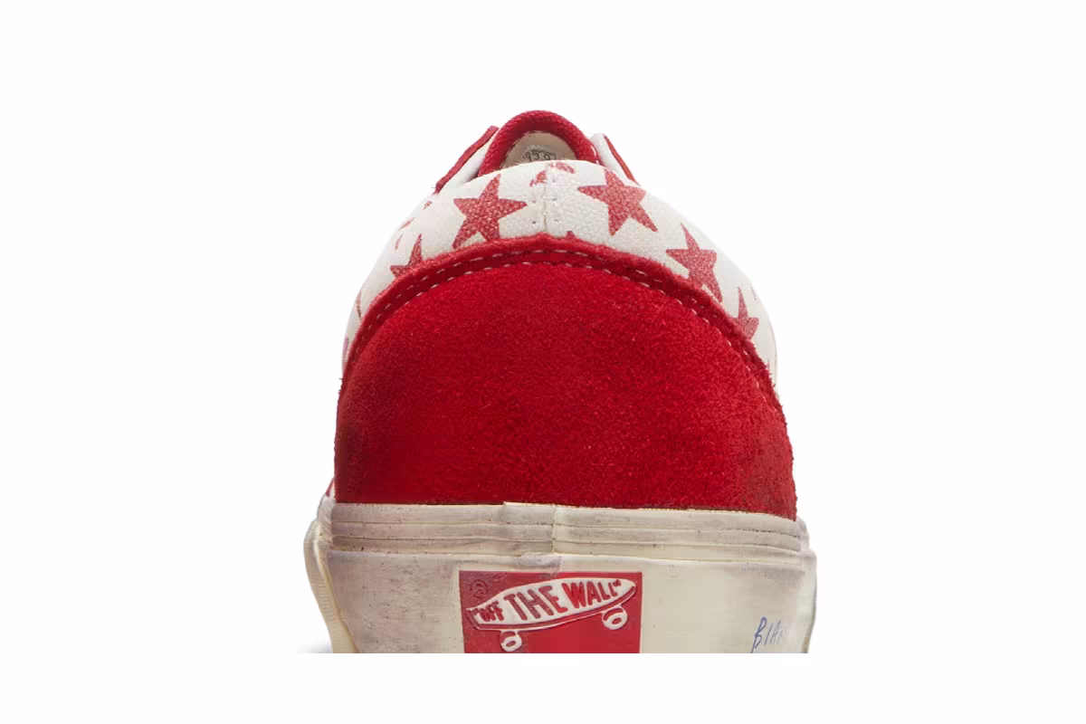 Bianca Chandôn x Vans Old Skool VLT LX Stressed Red, view 8