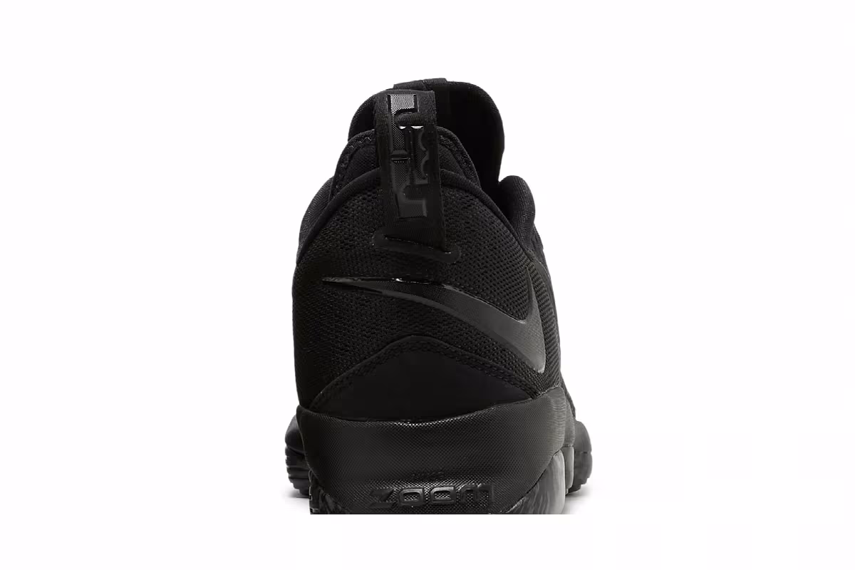 Nike LeBron 14 Low Triple Black, view 8