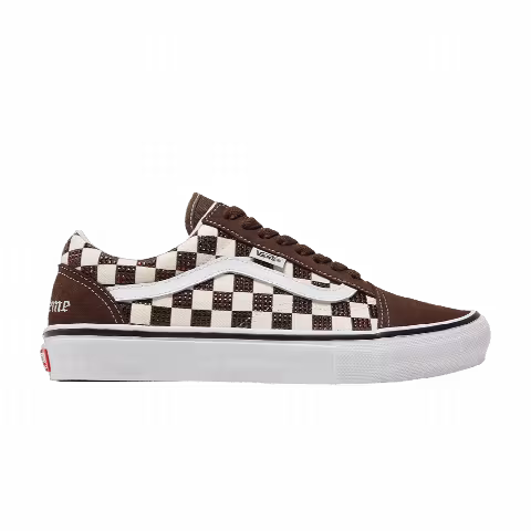 Supreme x Swarovski x Vans Skate Old Skool 'Brown'