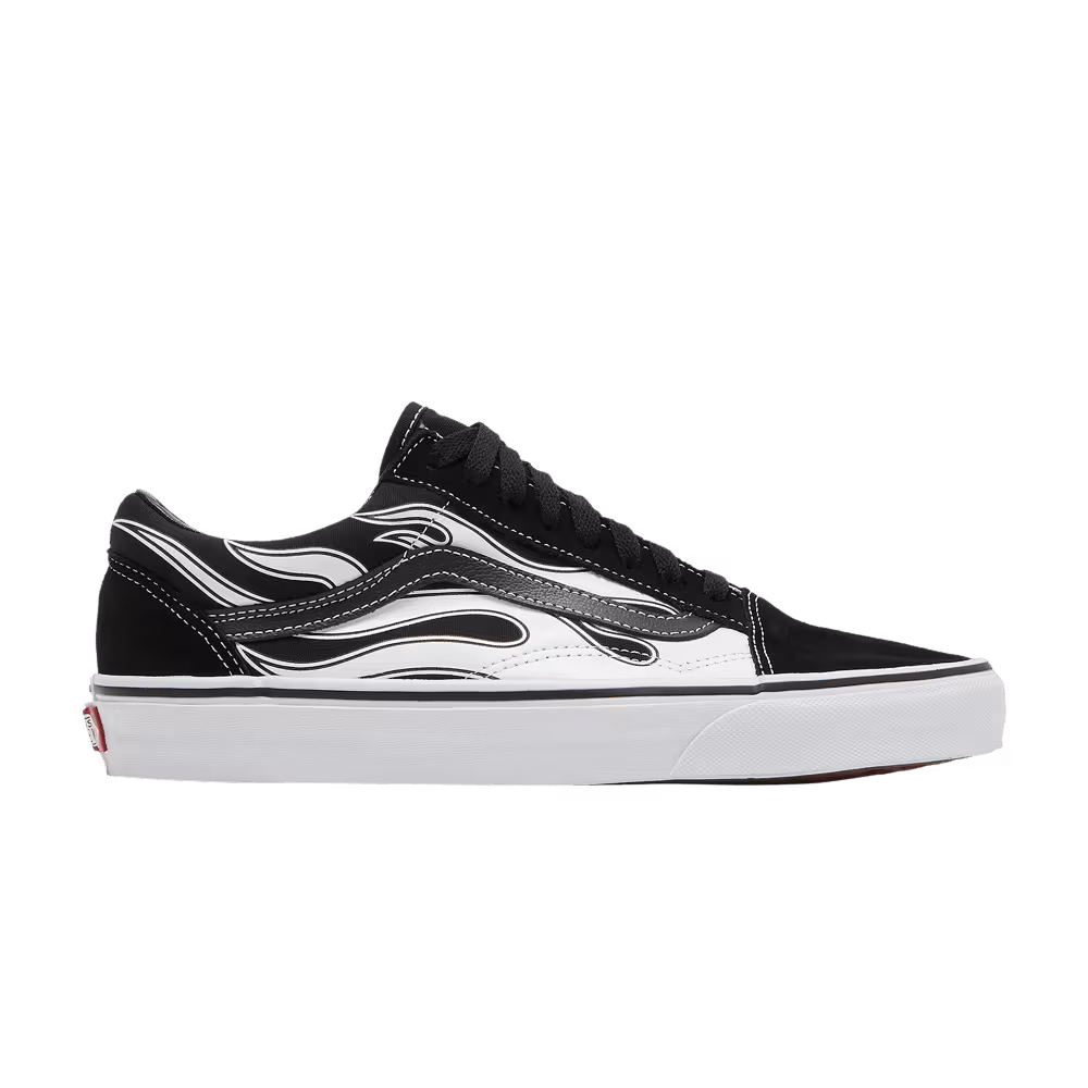 Vans Old Skool Flame - Black White