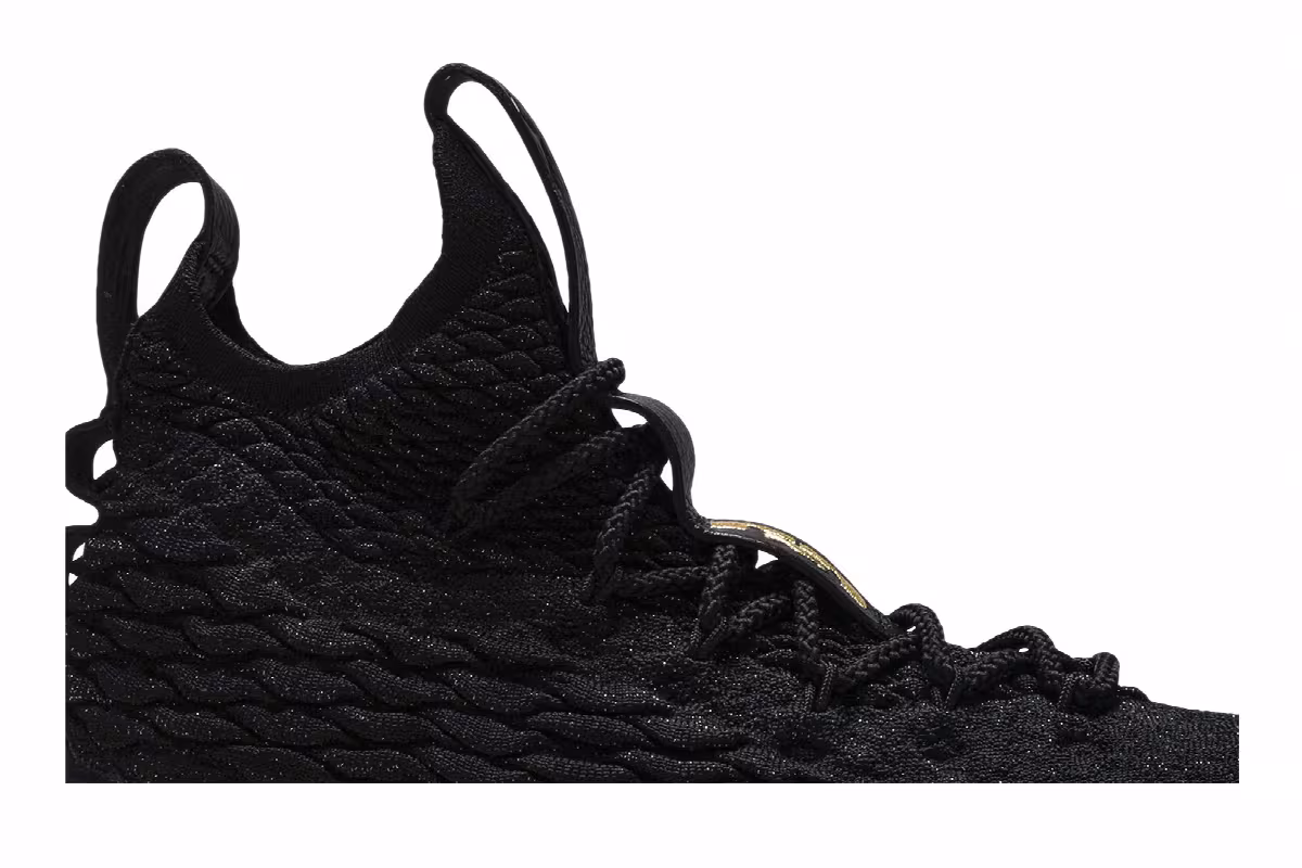 Nike LeBron 15 Metallic Gold, view 3
