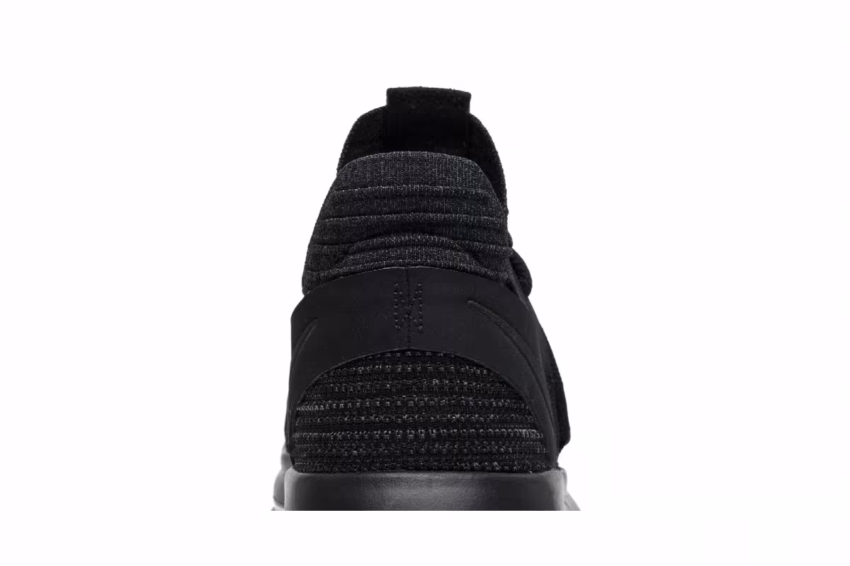 Nike KD 10 Triple Black, view 8