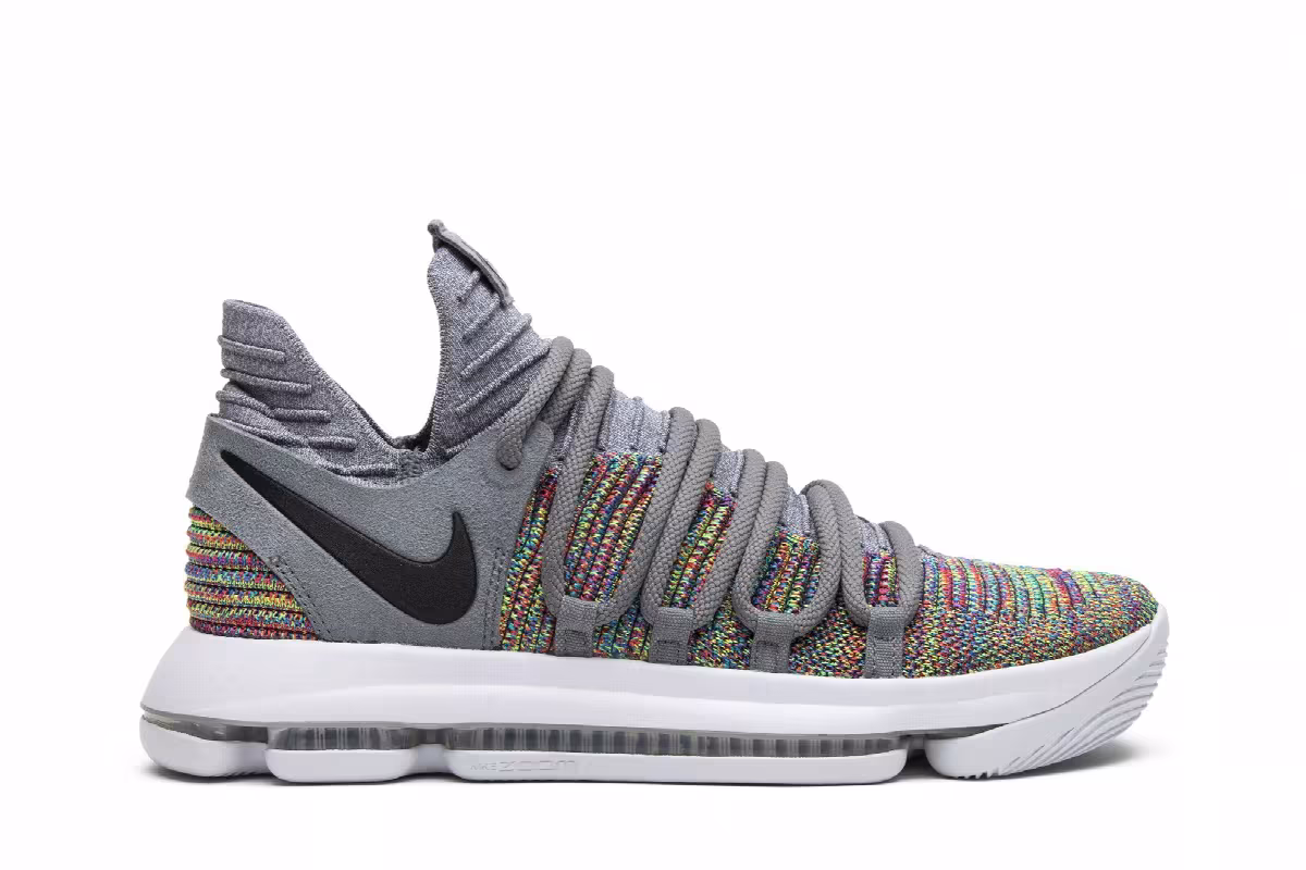Nike KD 10 Multi-Color, view 2