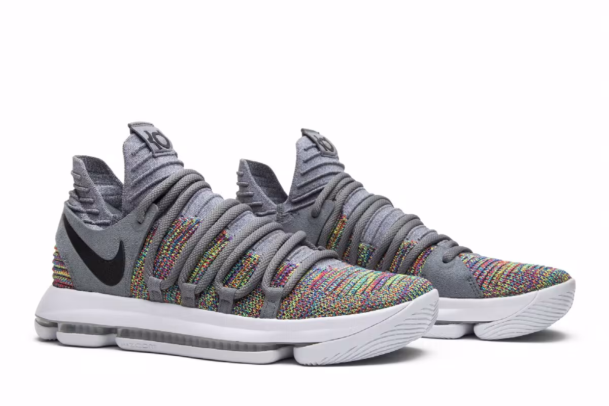 Nike KD 10 Multi-Color, view 9