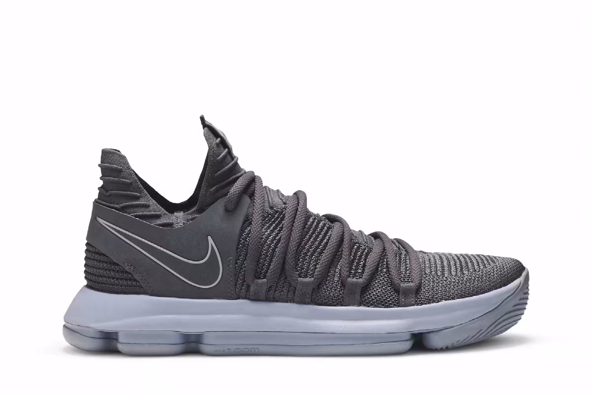 Nike KD 10 Dark Grey, view 2