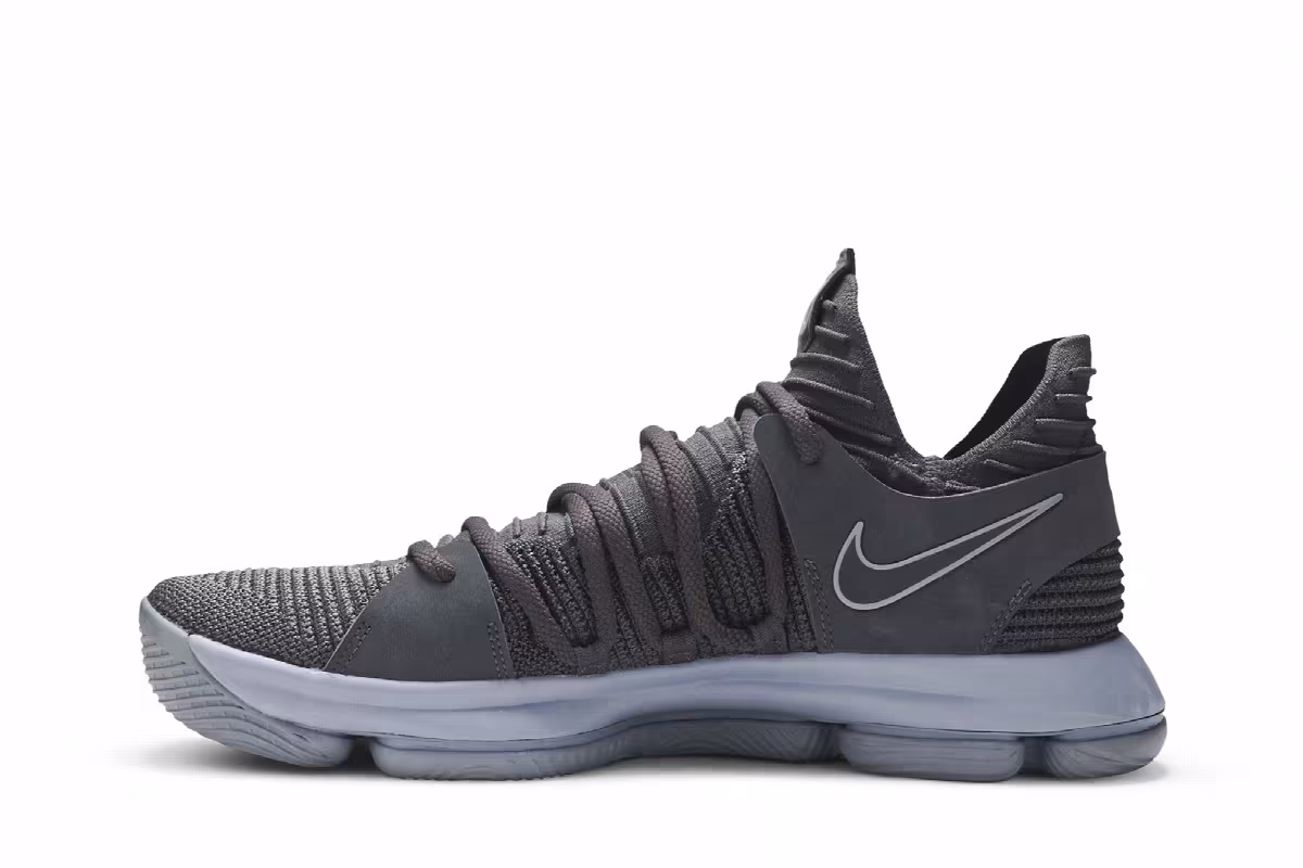 Nike KD 10 Dark Grey, view 4