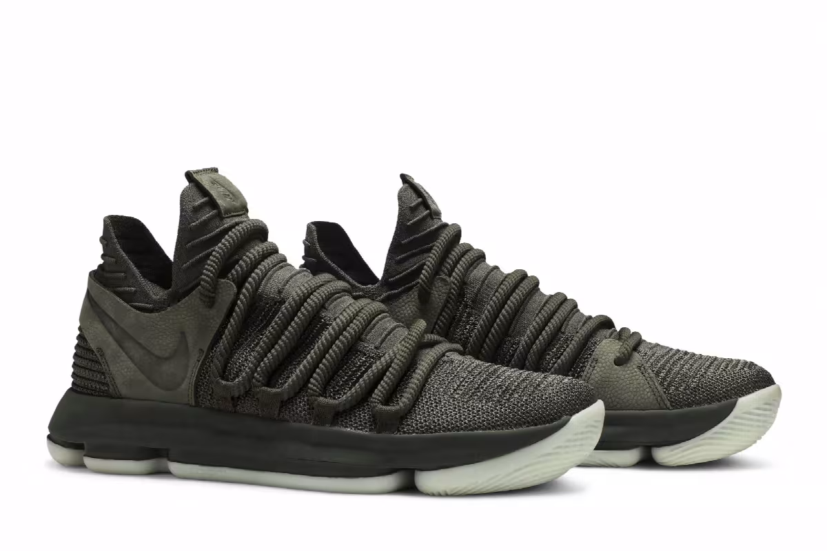 NikeLab KD 10 Olive, view 9