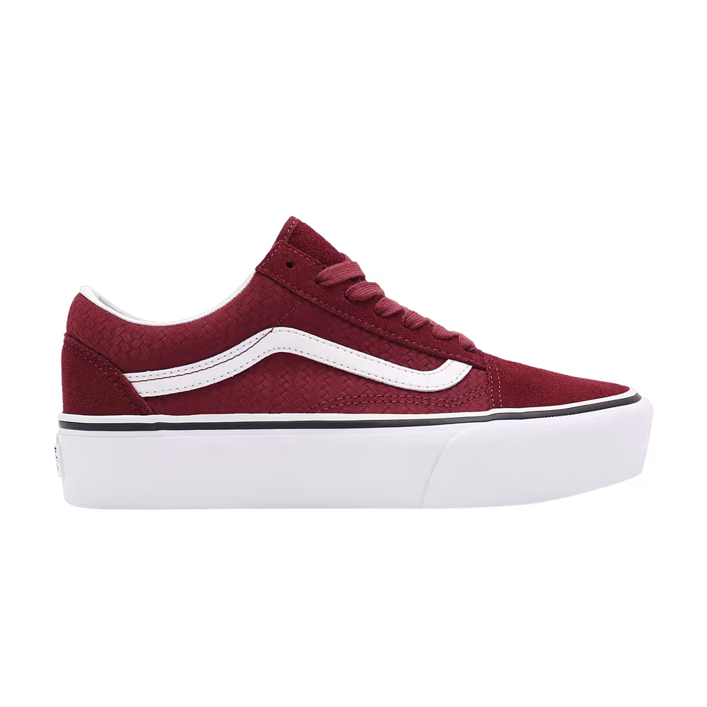 Vans Old Skool Platform Suede Emboss - Port Royal