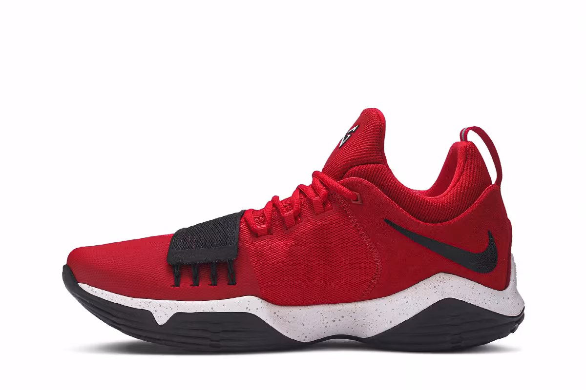 Nike PG 1 University Red, view 4