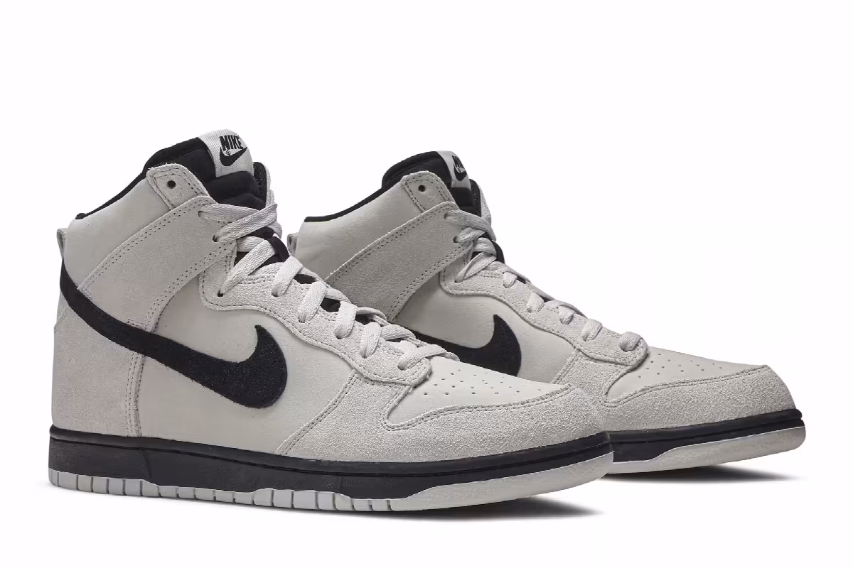 Nike Dunk High Light Bone, view 9