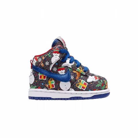 Nike Dunk High QS TD 'Ugly Christmas Sweater' 2017