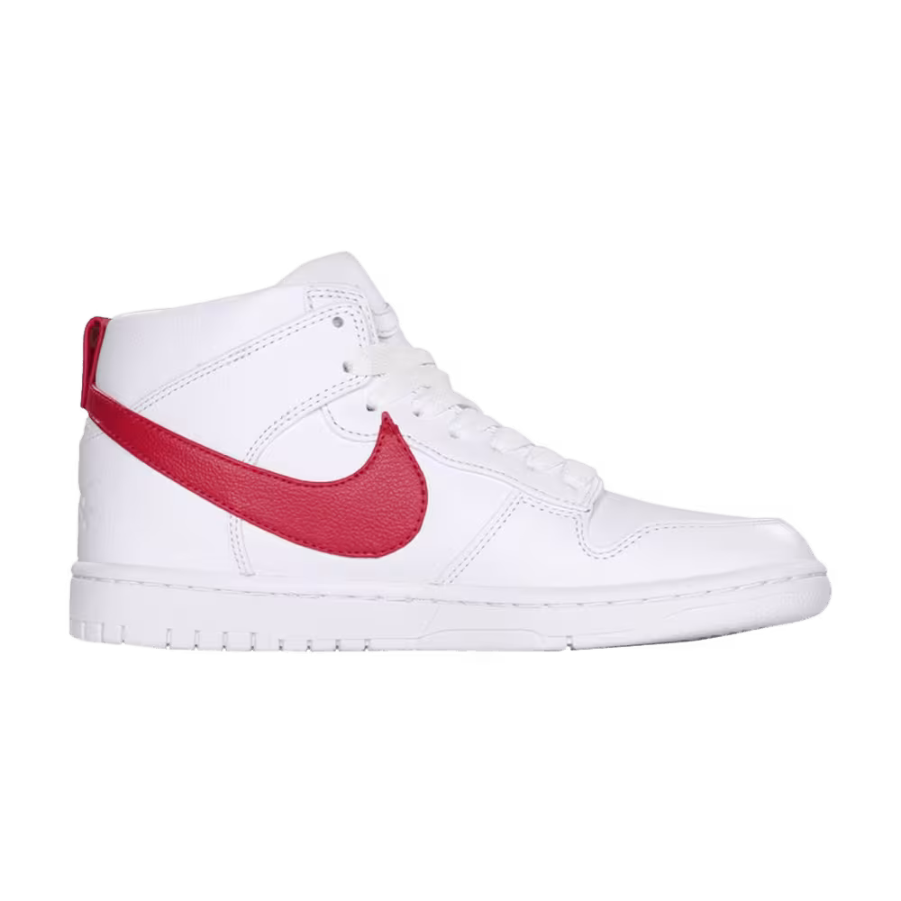 Riccardo Tisci x NikeLab Dunk Lux Chukka White Red