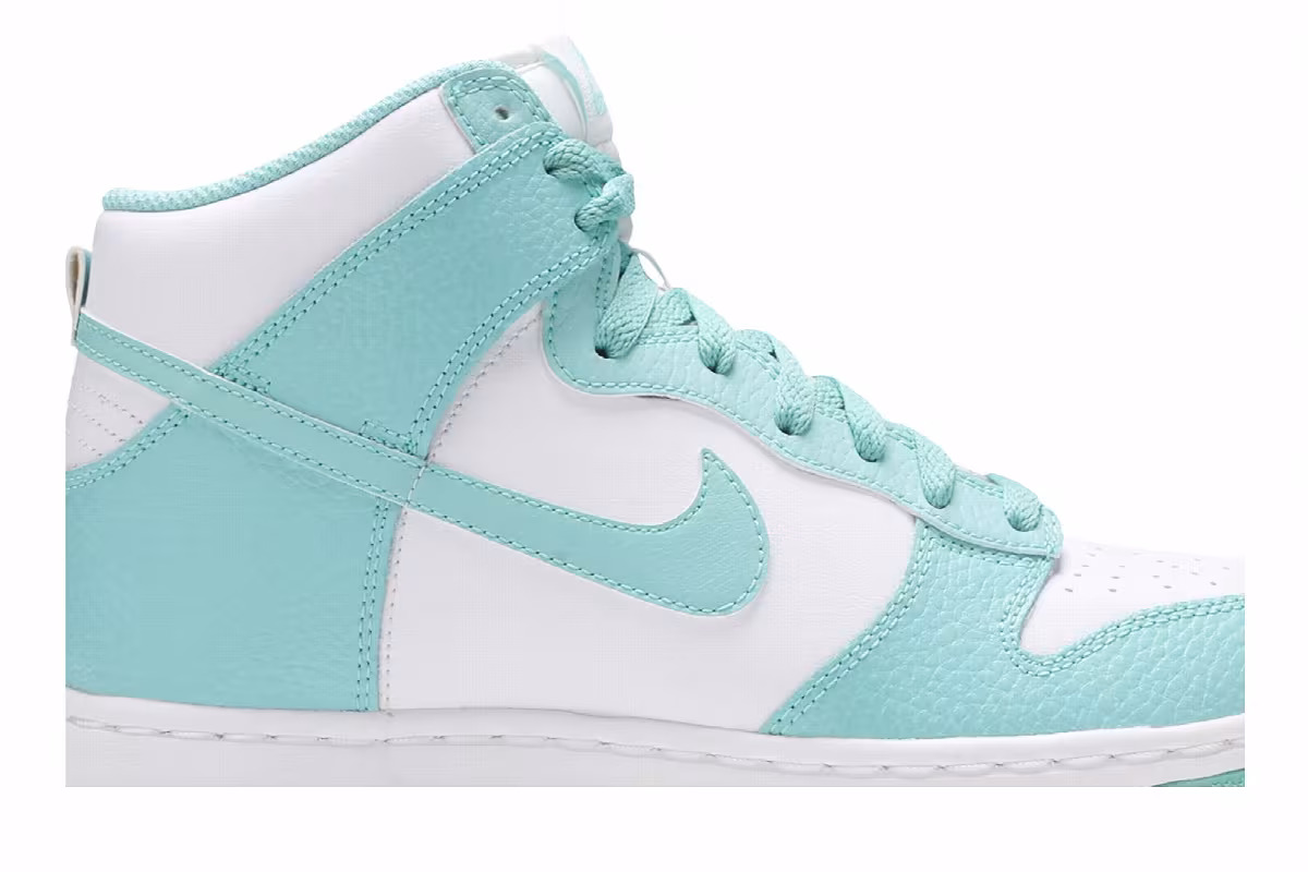Nike Dunk High 07 GS Island Green, view 3