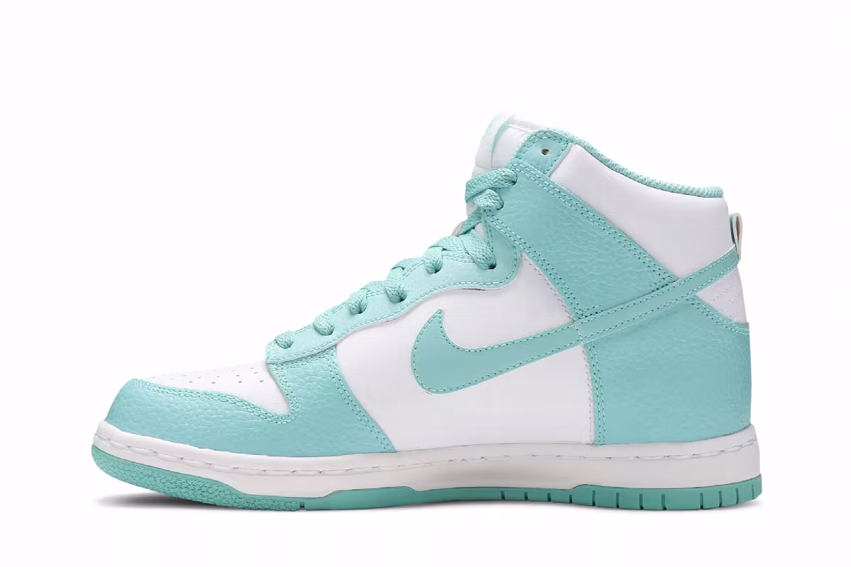 Nike Dunk High 07 GS Island Green, view 4