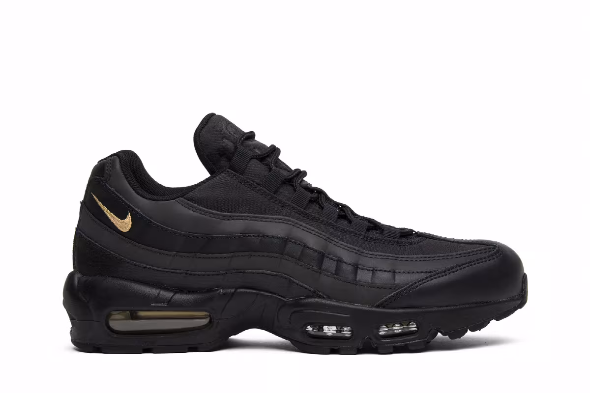 Nike Air Max 95 Premium SE Black Gold, view 2