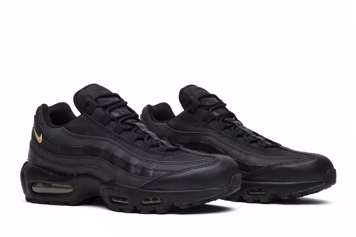 Nike Air Max 95 Premium SE Black Gold, view 9