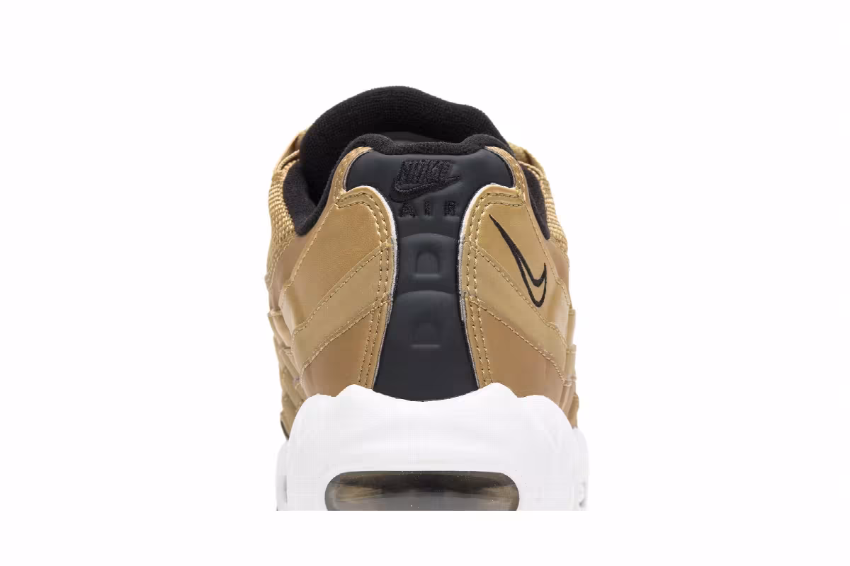 Nike Women's Air Max 95 QS Metallic Gold, view 8