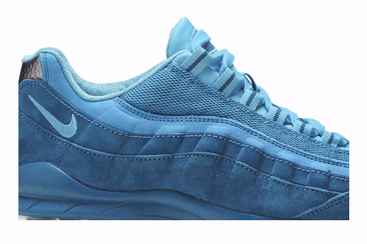 Nike Air Max 95 QS GS Light Blue Fury, view 3