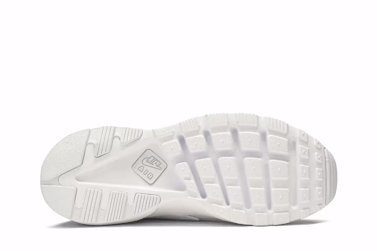 Nike Air Huarache Run Ultra Triple White, view 5
