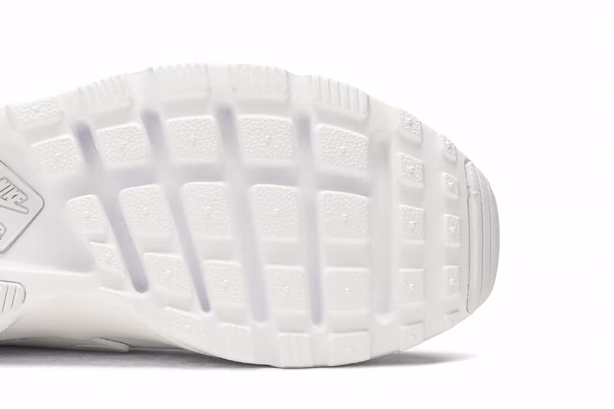 Nike Air Huarache Run Ultra Triple White, view 6