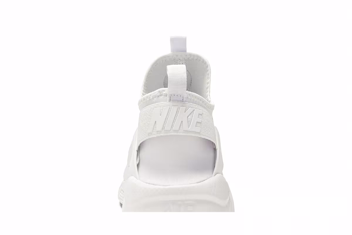 Nike Air Huarache Run Ultra Triple White, view 8
