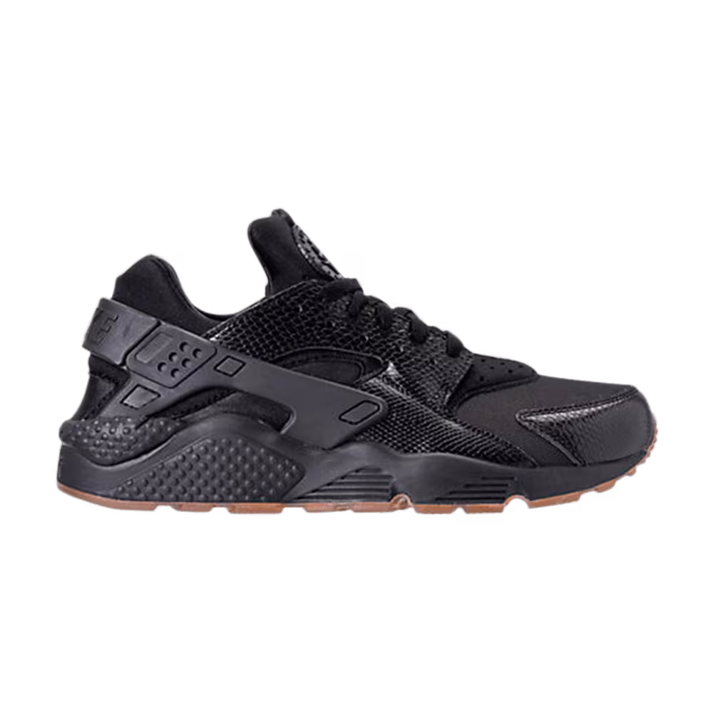 Nike Air Huarache Snakeskin Black