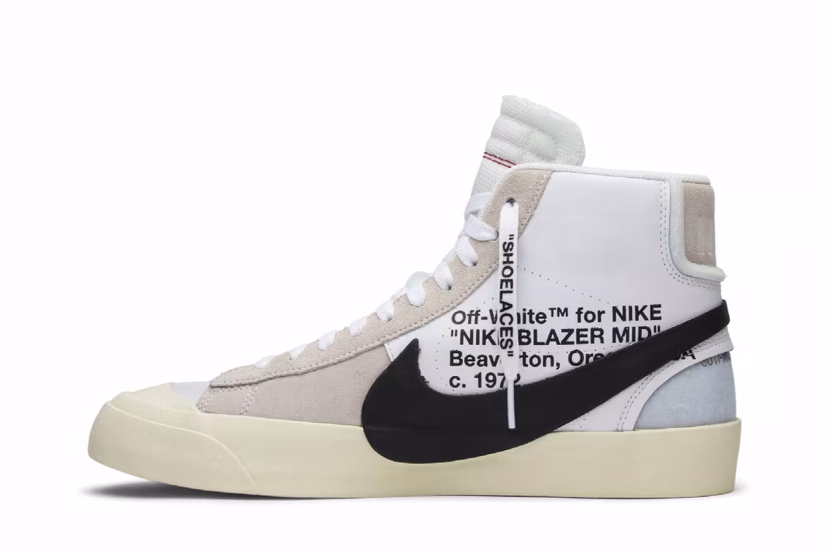 Off-White x Nike Blazer Mid The Ten, view 4