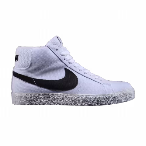 Nike SB Zoom Blazer Mid Canvas 'White Black Gum'