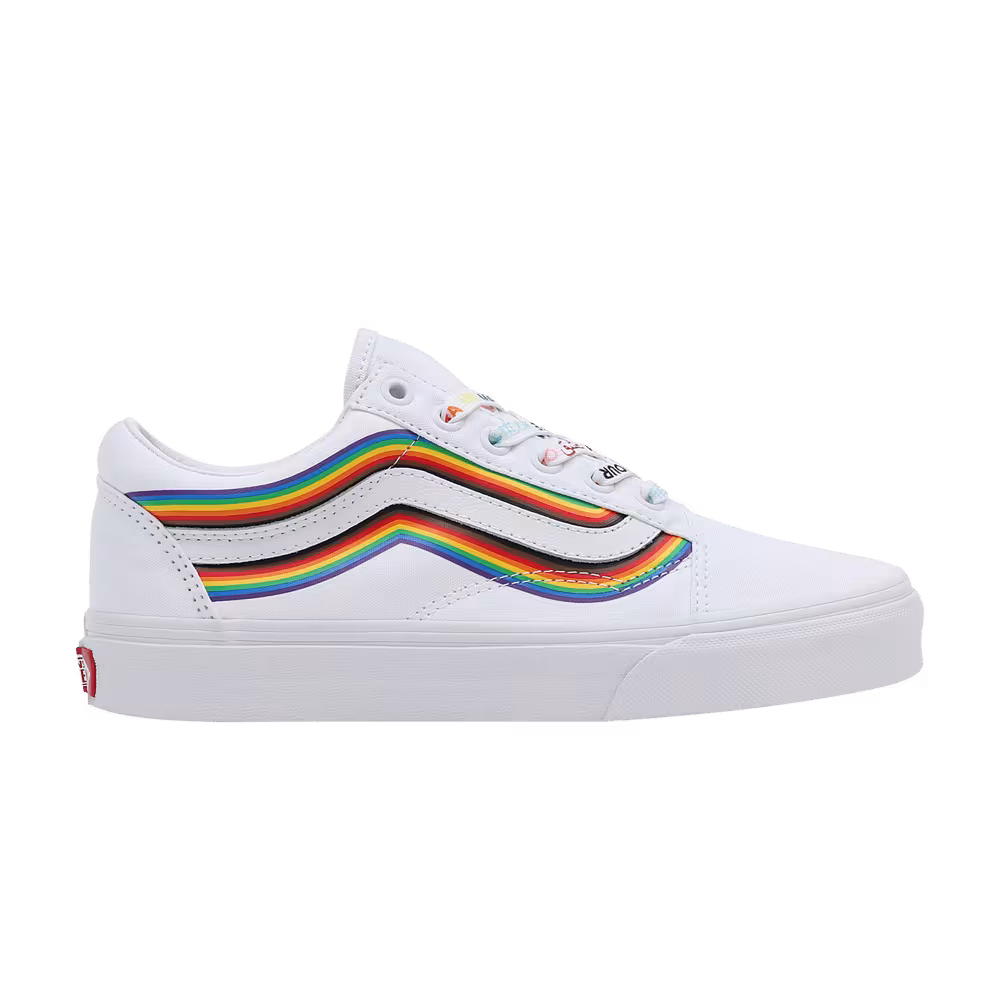 Vans Old Skool Pride - White Rainbow