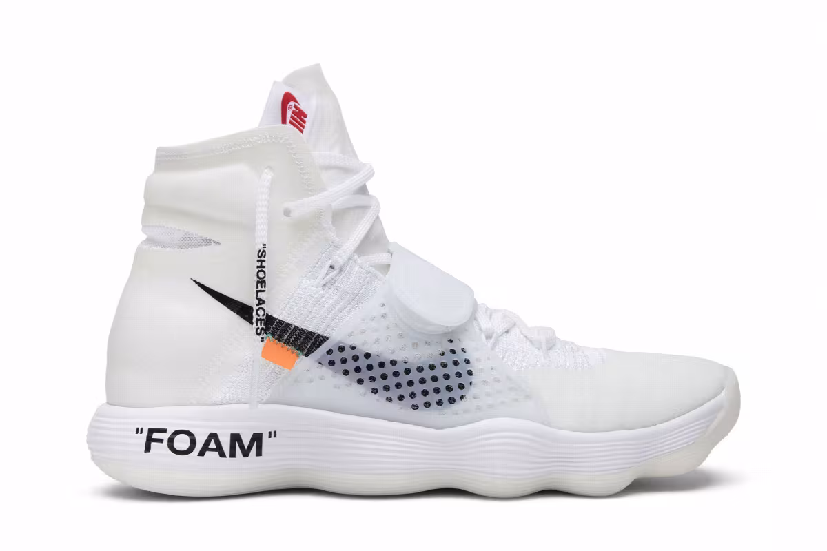 Off-White x Nike Hyperdunk 2017 Flyknit The Ten, view 2