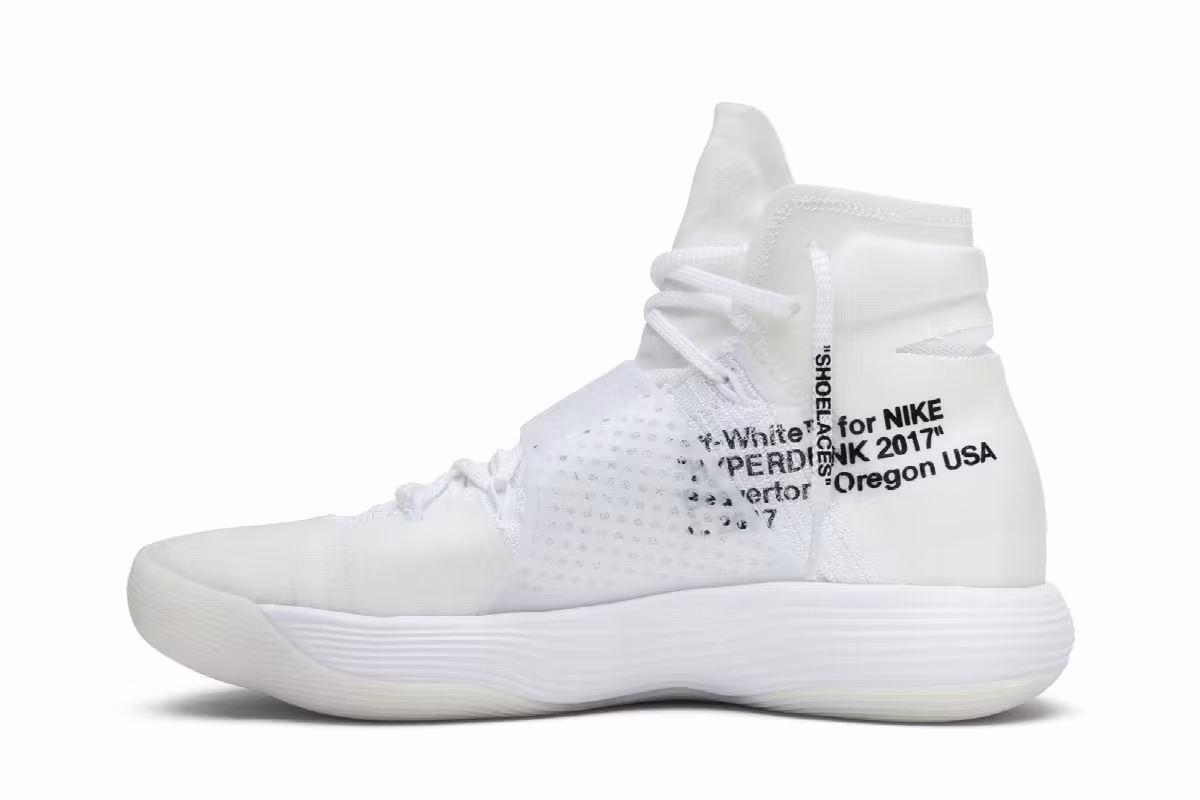 Off-White x Nike Hyperdunk 2017 Flyknit The Ten, view 4