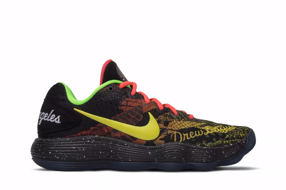 Nike Hyperdunk 2017 Low Drew League, view 2