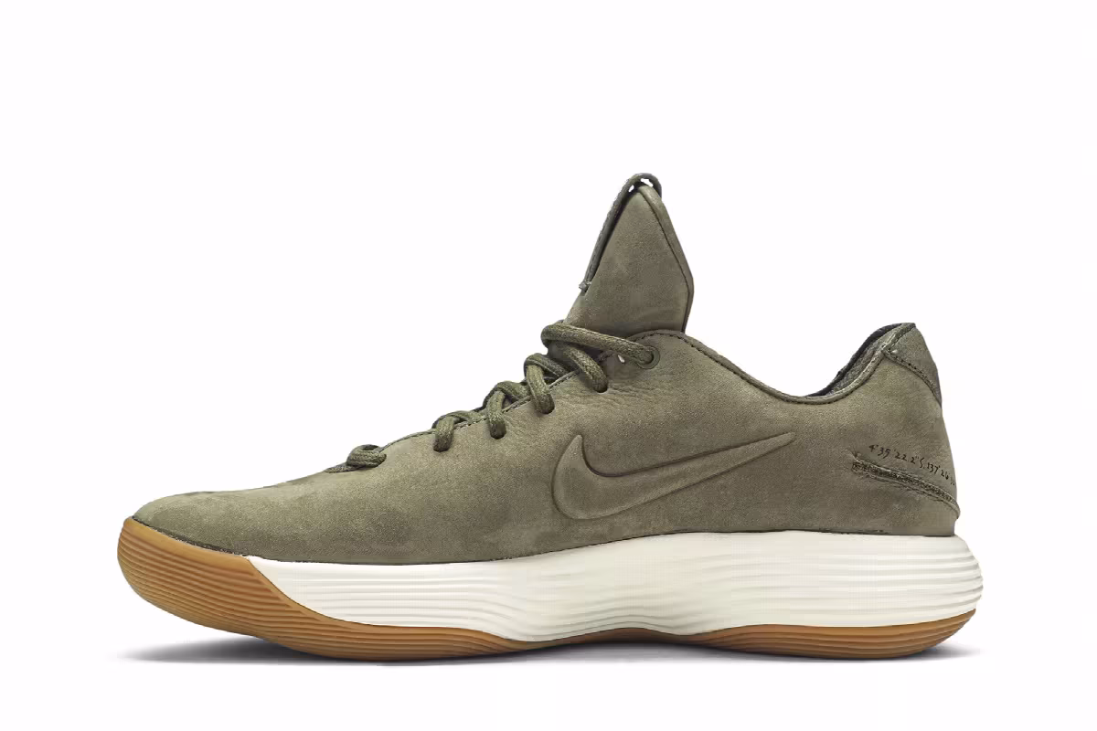 Nike Hyperdunk 2017 Low Premium Olive Gum, view 4