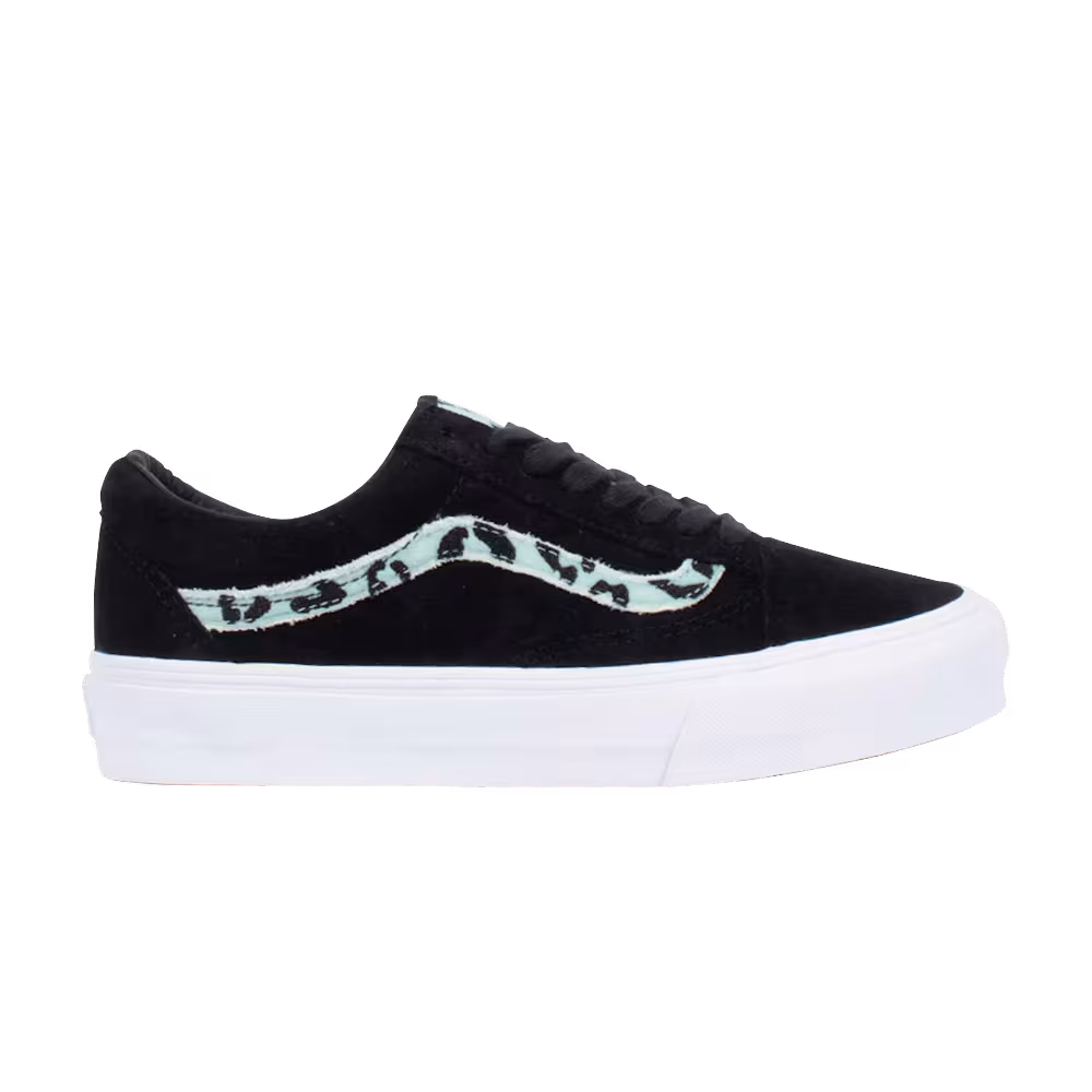 Vans Old Skool VLT LX Velvet Animal - Mint Leopard