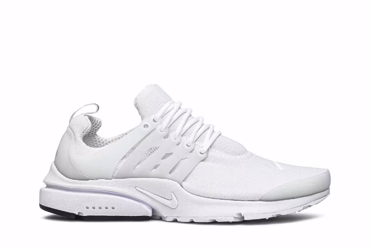 Nike Air Presto Essential Triple White, view 2