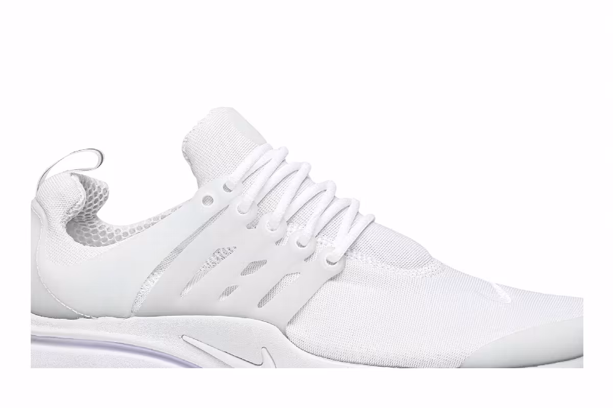 Nike Air Presto Essential Triple White, view 3