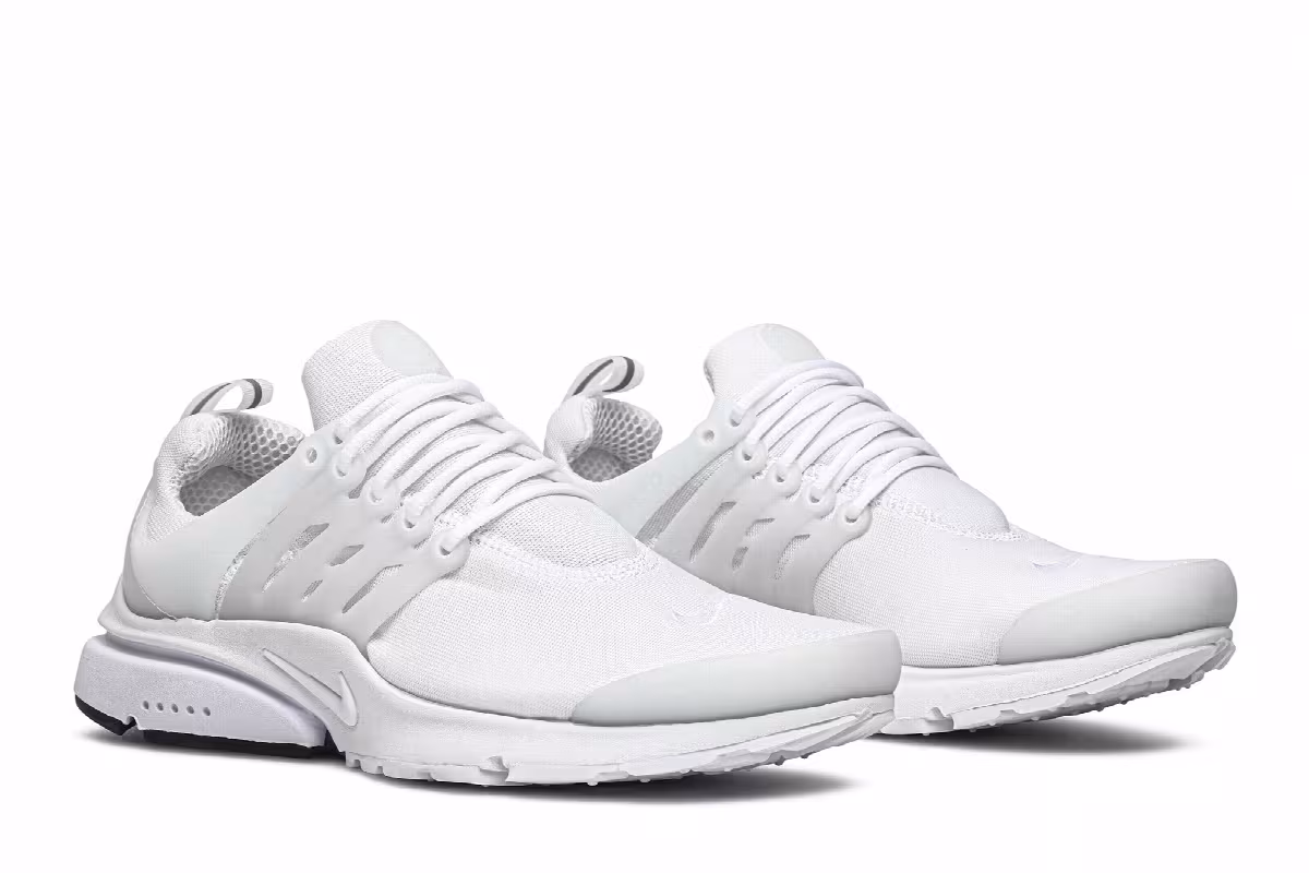 Nike Air Presto Essential Triple White, view 9