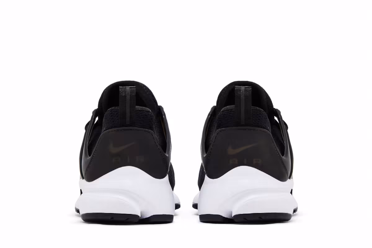 Nike Women's Air Presto Black White, view 7