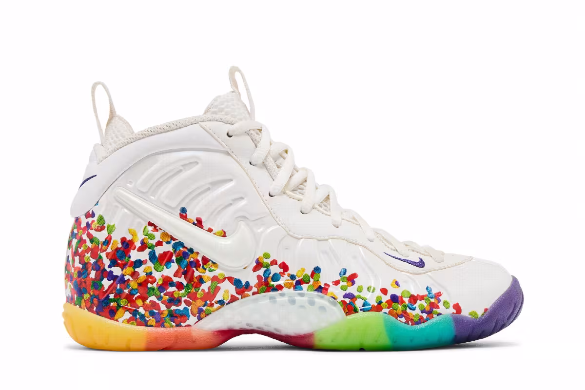 Nike Little Posite Pro GS Fruity Pebbles, view 2
